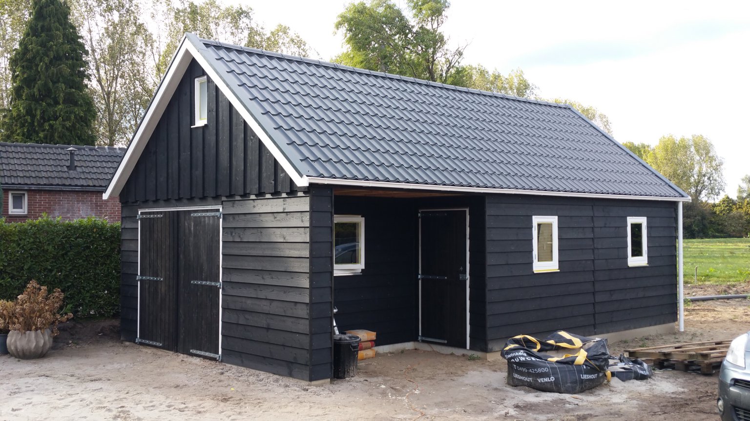 Houten garage Eindhoven BW Bouw