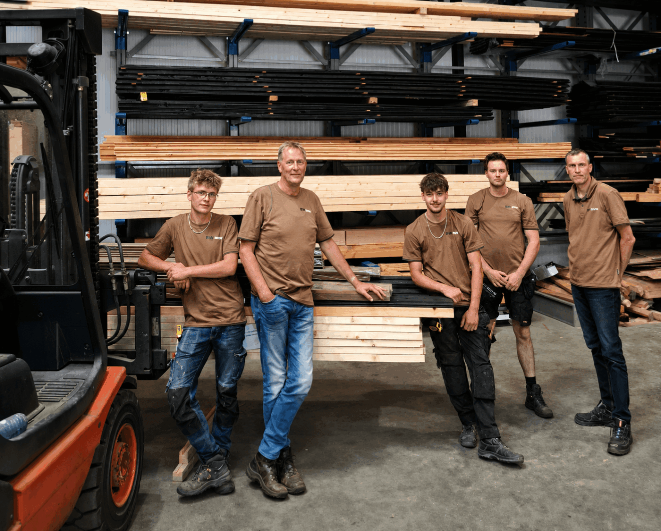 Het team achter BW Bouw